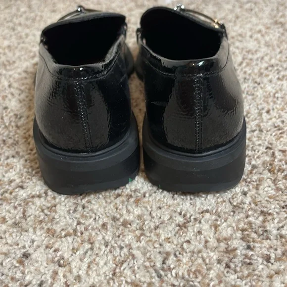 Sarto by Franco Sarto Black Patent Loafers - Picture 3 of 7